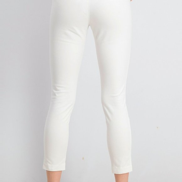 Old Navy Pixie Midrise Chino Pant Bright White 12 - Picture 4 of 4